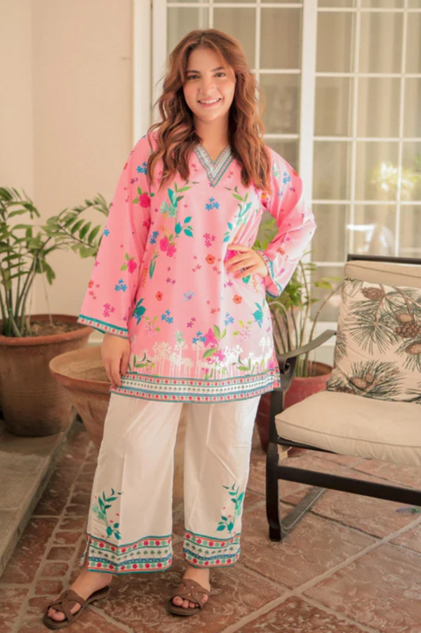 Dananeer Floral Shirt & Pant Co-Ord Set